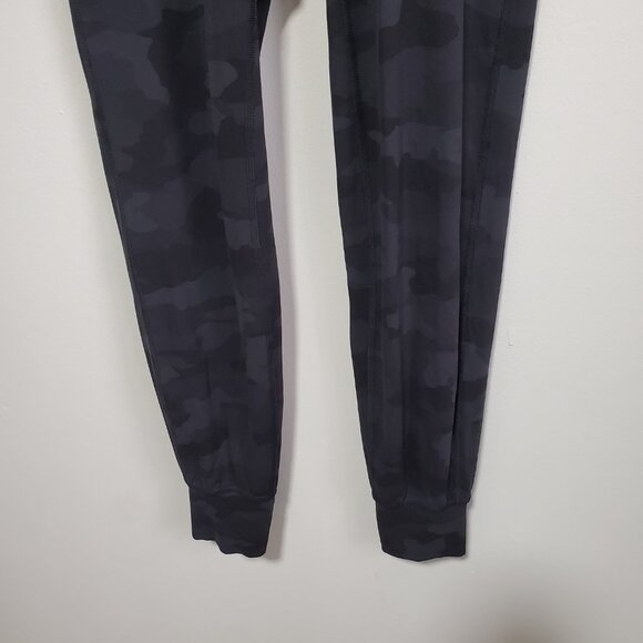 LULULEMON Align Joggers Pants Nulu Hi-Rise Stretch Camo Deep Coal Womens 2 x 29" - Picture 5 of 13